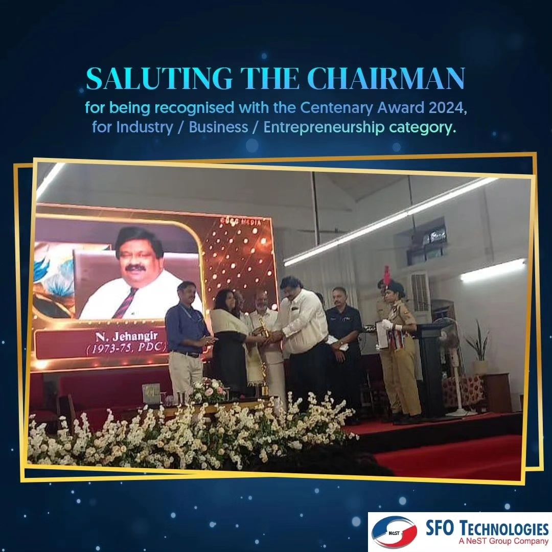 Dr. N. Jehangir Honored with Union Christian Clg